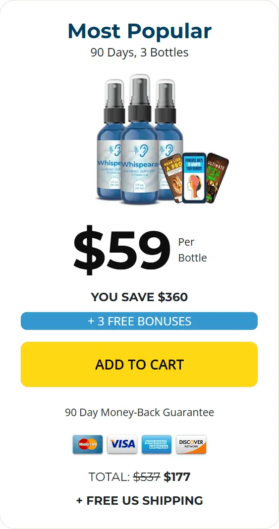 Buy Whispeara 3 Bottles